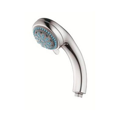 5 Functions Adjustable Hand Shower Wand ABS Plastic Brushed Nickel Finish Traditional Design