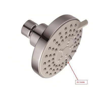 Air Injection Shower Heads